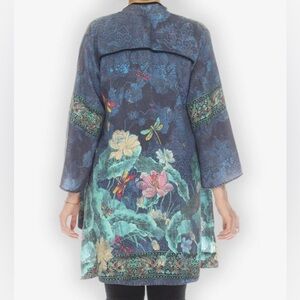 Citron Lotus Dragonfly Open Jacket